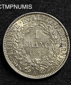 ,MONNAIE,1,FRANC,CERES,1895,ARGENT,