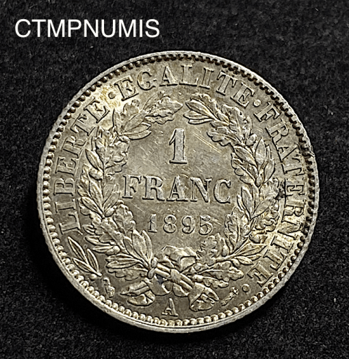 ,MONNAIE,1,FRANC,CERES,1895,ARGENT,