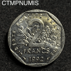 ,MONNAIE,2,FRANCS,SEMEUSE,1992,SPL,