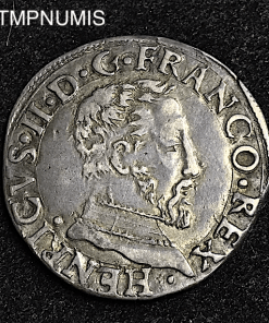 ,1/2,TESTON,ARGENT,HENRI,II,1557,TOULOUSE,