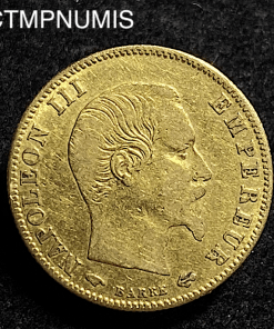 ,MONNAIE,5,FRANCS,OR,NAPOLEON,1860,