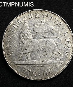 ,MONNAIE,ETHIOPIE,1,BIRR,MENELIK,II,1889,