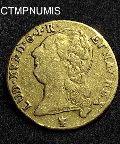 ,MONNAIE,LOUIS,XVI,LOUIS,OR,1787,I,LIMOGES,