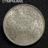 ,MONNAIE,INDE,BRITANIQUE,1,RUPEE,1891,