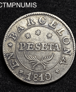 ,MONNAIE,ESPAGNE,PESETA,1810,BARCELONE,