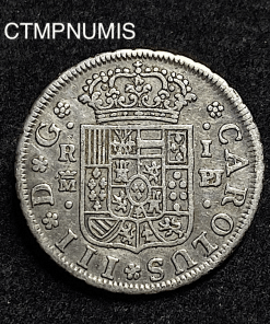 ,MONNAIE,ESPAGNE,1,REAL,ARGENT,1765,MADRID,