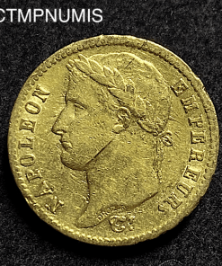 ,MONNAIE,EMPIRE,20,FRANCS,OR,NAPOLEON,1813,UTRECHT,