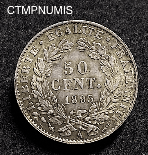 ,MONNAIE,50,CENTIMES,CERES,1895,