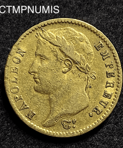 ,MONNAIE,20,FRANCS,OR,NAPOLEON,1808,