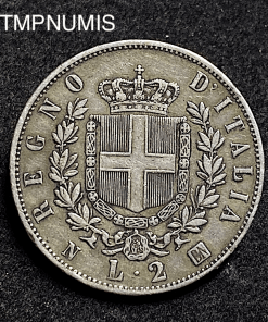 ,MONNAIE,ITALIE,2,LIRE,ARGENT,1863,N,NAPLES,