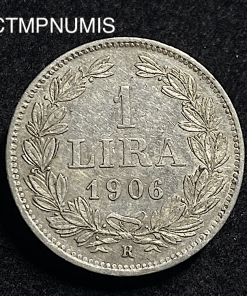 ,MONNAIE,ITALIE,SAN,MARINO,1,LIRE,1906,ROME,