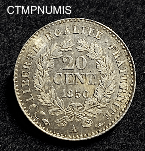 ,MONNAIE,20,CENTIMES,CERES,1850,