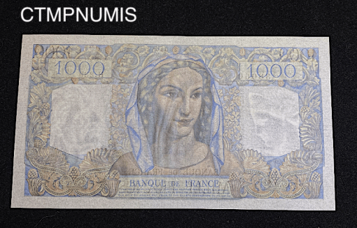 ,BILLET,1000,FRANCS,MINERVE,1946,