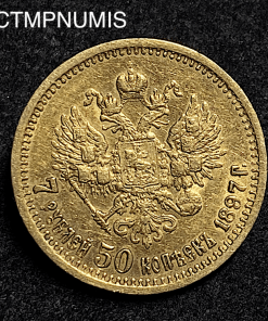 ,MONNAIE,RUSSIE,7,5,ROUBLE,1897,