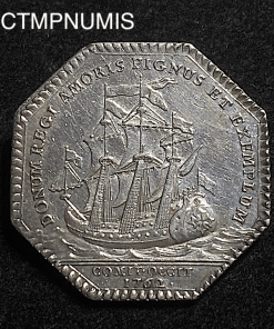 ,JETON,ARGENT,LANGUEDOC,1762,NAVIRE,OCCITANIE,