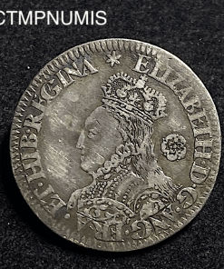 ,MONNAIE,6,PENCE,ARGENT,ELISABETH,1562,LONDRES,