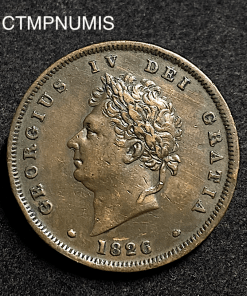 MONNAIE,ROYAUME,UNI,1,PENNY,1826,