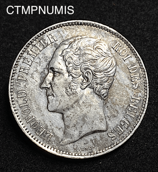 ,MONNAIE,BELGIQUE,5,FRANCS,ARGENT,1865,