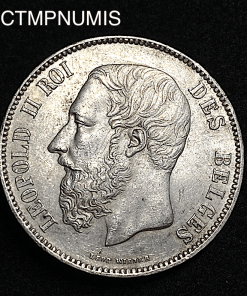 ,MONNAIE,BELGIQUE,5,FRANCS,ARGENT,1870,