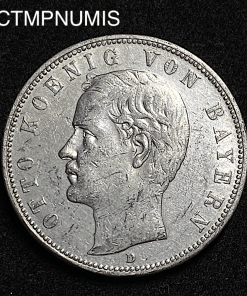 ,MONNAIE,BAVIERE,5,MARK,ARGENT,1903,