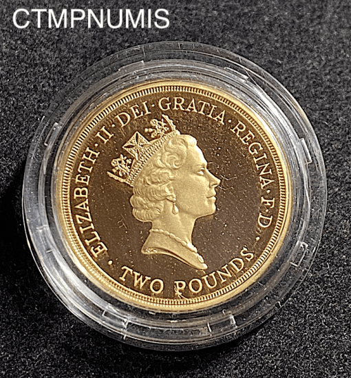 ,MONNAIE,2,POUNDS,OR,COLOMBE,1995,PAIX,