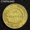 ,MONNAIE,40,FRANCS,OR,NAPOLEON,AN,13,