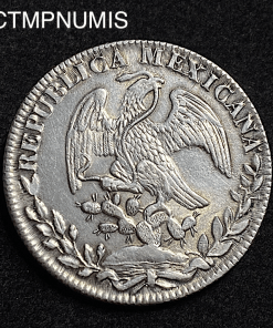 ,MONNAIE,MEXIQUE,8,REALES,ARGENT,1839,GO,