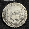 ,MONNAIE,PEROU,2,REALES,ARGENT,1761,LIMA,