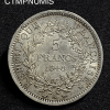 ,MONNAIE,5,FRANCS,ARGENT,1848,