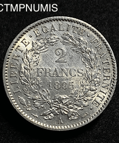 ,MONNAIE,2,FRANCS,ARGENT,CERES,1895,