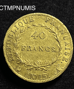 ,MONNAIE,40,FRANCS,OR,NAPOLEON,AN,13,