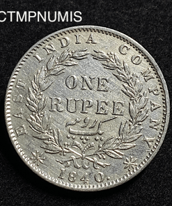 ,MONNAIE,INDE,1,RUPEE,1840,