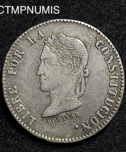 ,MONNAIE,BOLIVIE,4,SOLES,ARGENT,1859,POTOSI,