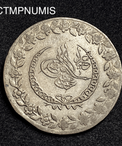 ,MONNAIE,TURQUIE,20,PIASTRES,ARGENT,1223,24,