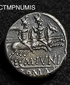 ,MONNAIE,ROMAINE,DENIER,JUNIA,DIOSCURES,