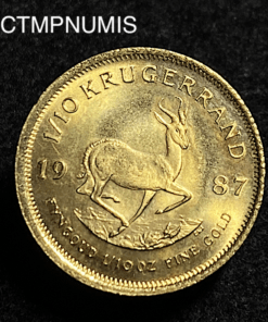 ,MONNAIE,OR,1/10,KRUGER,1987,