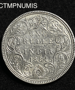 ,MONNAIE,INDE,1,RUPEE,1884,