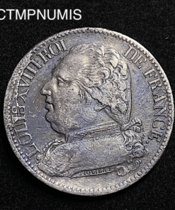 ,MONNAIE,5,FRANCS,LOUIS,XVIII,1814,M,TOULOUSE,