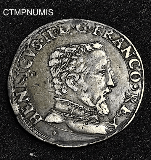 ,TESTON,ARGENT,HENRI,II,1557,TOULOUSE,