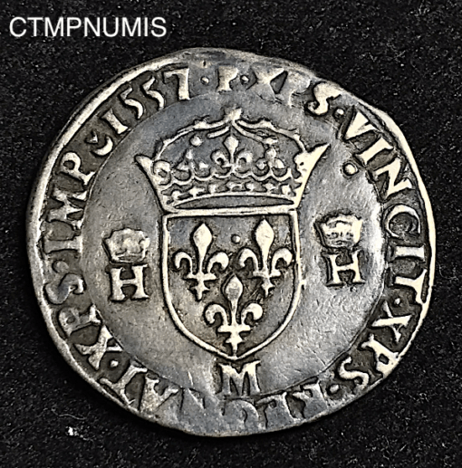 ,TESTON,ARGENT,HENRI,II,1557,TOULOUSE,