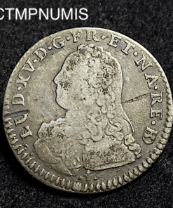 ,MONNAIE,ROYALE,1/10,ECU,LOUIS,XV,1726,PAU,