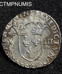 ,MONNAIE,1/8,ECU,ARGENT,LOUIS,XIV,1644,K,BORDEAUX,