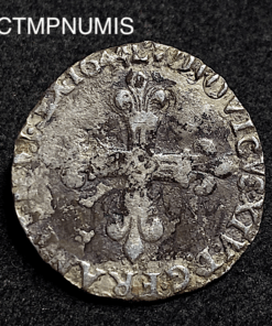 ,MONNAIE,1/8,ECU,ARGENT,LOUIS,XIV,1644,K,BORDEAUX,