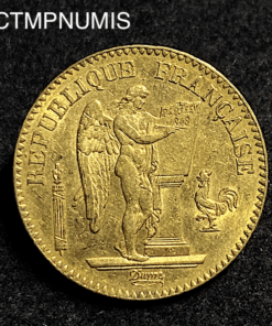 ,MONNAIE,20,FRANCS,OR,GENIE,1848,