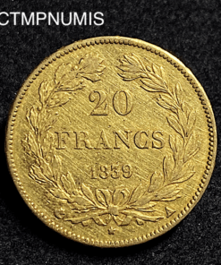 ,MONNAIE,20,FRANCS,OR,1839,