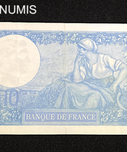 ,BILLET,10,FRANCS,MINERVE,14,5,1918,