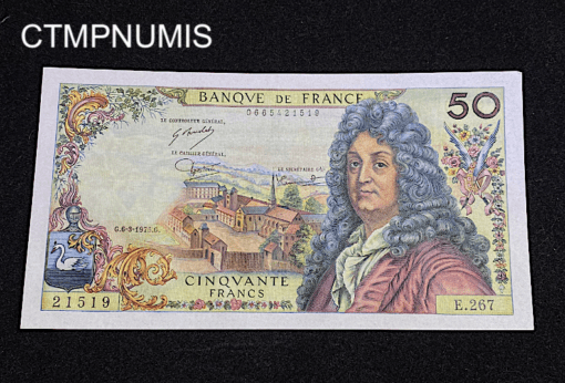 ,BILLET,50,FRANCS,RACINE,6,3,1975,