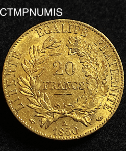 ,MONNAIE,20,FRANCS,OR,CERES,1850,