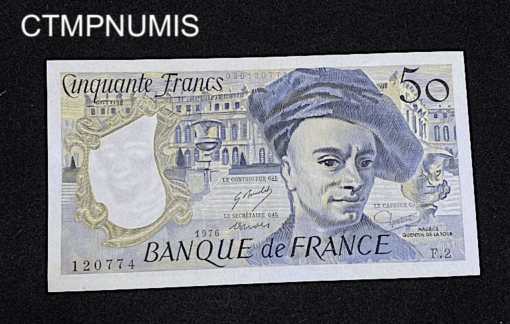 ,BILLET,50,FRANCS,QUENTIN,1976,