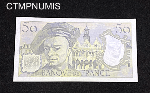 ,BILLET,50,FRANCS,1981,QUENTIN,TOUR,